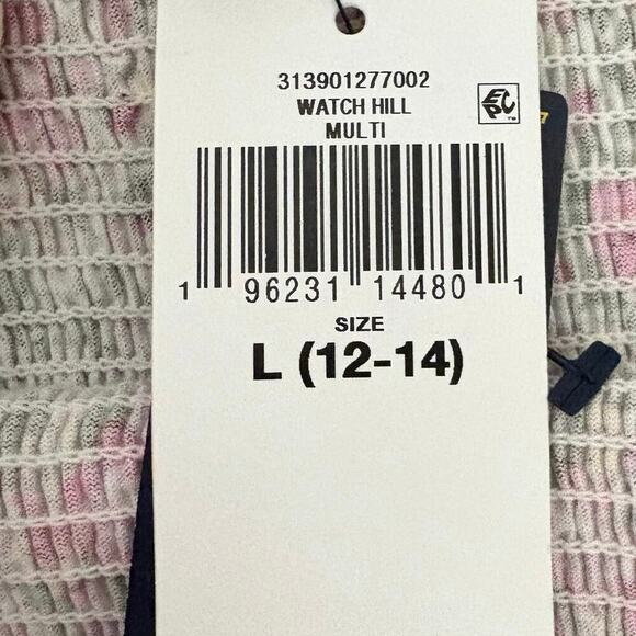 Polo Ralph Lauren Big Girls Sz L(12-14) Floral Peasant Smocked Dress Cotton Boho - Picture 7 of 8